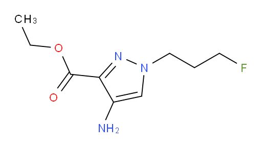 ethyl 4-amino-1-(3-fluoropropyl)-1H-pyrazole-3-carboxylate
