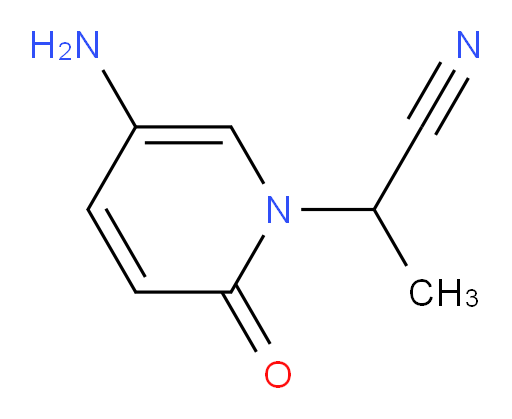 2-(5-amino-2-oxo-1,2-dihydropyridin-1-yl)propanenitrile