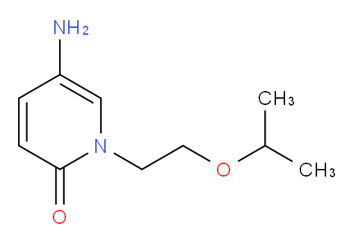 5-amino-1-[2-(propan-2-yloxy)ethyl]-1,2-dihydropyridin-2-one