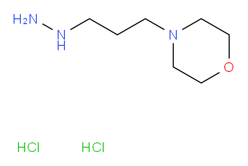4-(3-hydrazinylpropyl)morpholine dihydrochloride