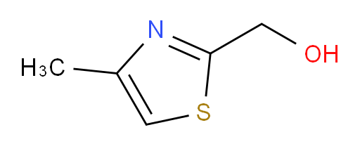 4-METHYL-2-THIAZOLEMETHANOL;2-thiazolemethanol, 4-methyl-;(4-METHYLTHIAZOL-2-YL)METHANOL;2-HydroxyMethyl-4-Methylthiazole;(4-Methyl-1,3-thiazol-2-yl)methanol;2-(Hydroxymethyl)-4-methyl-1,3-thiazole;(4-methyl-1,3-thiazol-2-yl)methanol hydrochloride;(4-methyl-1,3-thiazol-2-yl)methanol(SALTDATA: HCl)