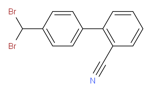 4'-(dibromomethyl)-[1,1'-biphenyl]-2-carbonitrile