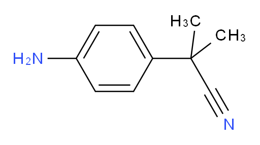 4-amino-alpha,alpha-dimethylbenzeneacetonitrile