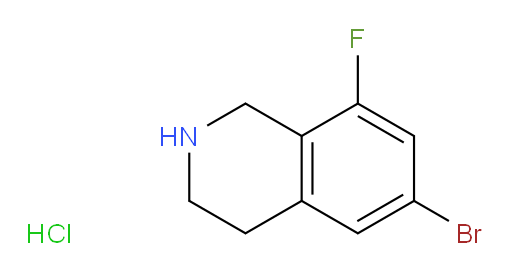 6-bromo-8-fluoro-1,2,3,4-tetrahydroisoquinoline hydrochloride