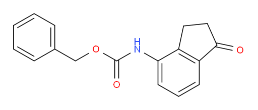 benzyl (1-oxo-2,3-dihydro-1H-inden-4-yl)carbamate