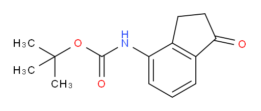 tert-butyl (1-oxo-2,3-dihydro-1H-inden-4-yl)carbamate