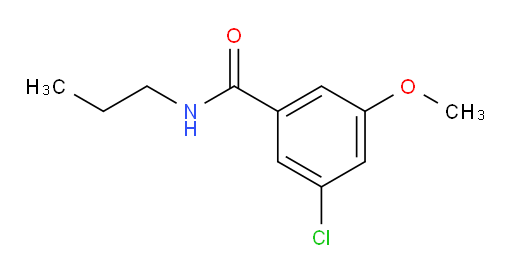3-chloro-5-methoxy-N-propylbenzamide