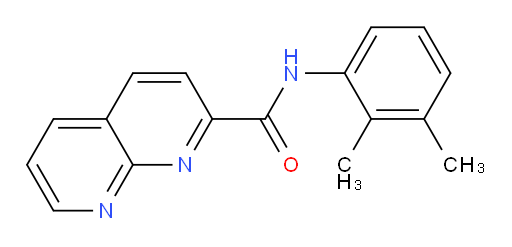 N-(2,3-dimethylphenyl)-1,8-naphthyridine-2-carboxamide