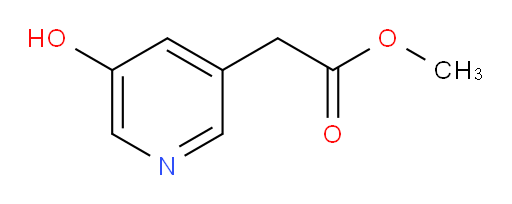methyl 2-(5-hydroxypyridin-3-yl)acetate