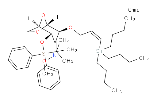 (1R,2S,4S,5R,Z)-2-((tert-butyldiphenylsilyl)oxy)-4-(((Z)-3-(tributylstannyl)allyl)oxy)-6,8-dioxabicyclo[3.2.1]octan-3-one O-methyl oxime