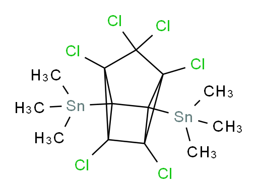 (perchlorotetracyclo[3.2.0.02,7.04,6]heptane-1,5-diyl)bis(trimethylstannane)