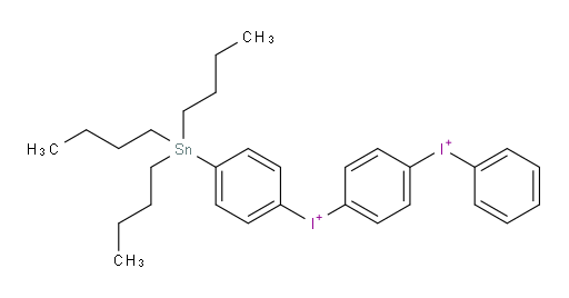 phenyl(4-((4-(tributylstannyl)phenyl)iodonio)phenyl)iodonium