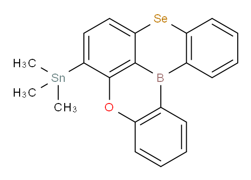 5-oxa-9-selena-13b-boranaphtho[3,2,1-de]anthracen-6-yltrimethylstannane