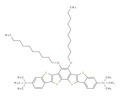 1,1′-[6,7-Bis(decyloxy)[1]benzothieno[3,2-b][1]benzothieno[2′,3′:4,5]thieno[3,2-g][1]benzothiophene-3,10-diyl]bis[1,1,1-trimethylstannane]