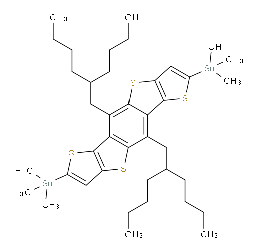 1,1′-[5,10-Bis(2-butylhexyl)dithieno[2,3-d:2′,3′-d′]benzo[1,2-b:4,5-b′]dithiophene-2,7-diyl]bis[1,1,1-trimethylstannane]