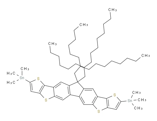 1,1′-[12,12-Bis(2-hexyldecyl)-12H-dithieno[3,2-b:3′,2′-b′]cyclopenta[1,2-f:4,3-f′]bis[1]benzothiophene-2,9-diyl]bis[1,1,1-trimethylstannane]