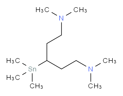N1,N1,N5,N5-tetramethyl-3-(trimethylstannyl)pentane-1,5-diamine