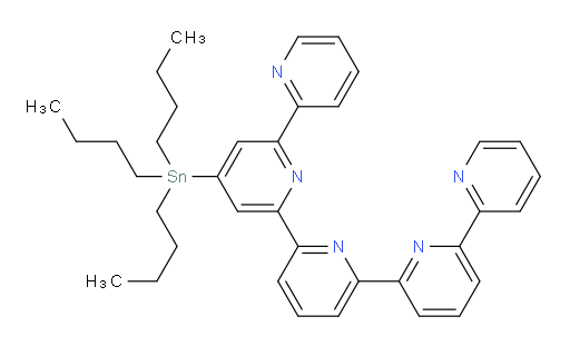 4'-(三丁基锡基)-2,2':6',2'':6'',2''':6''',2''''-quinque吡啶