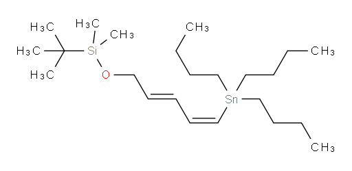 叔丁基二甲基(((2E,4Z)-5-(三丁基锡基)戊-2,4-二烯-1-氧基))硅烷