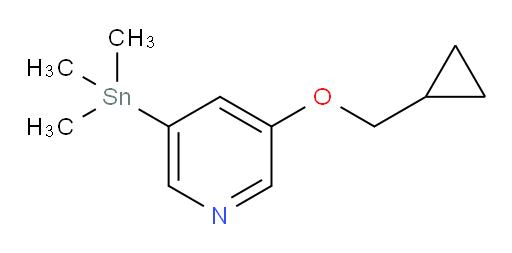 3-(环丙基甲氧基)-5-(三甲基锡基)吡啶