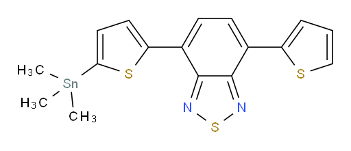 4-(噻吩-2-基)-7-(5-(三甲基锡基)噻吩-2-基)苯并[c][1,2,5]噻二唑