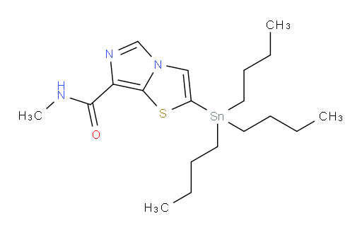 N-甲基-2-(三丁基锡基)咪唑并[5,1-b]噻唑-7-甲酰胺