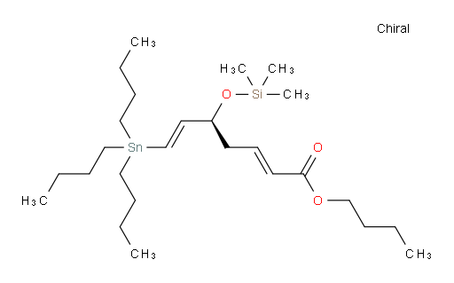 (S,2E,6E)-丁基 7-(三丁基锡基)-5-((三甲基硅基)氧基)庚-2,6-二烯酸酯