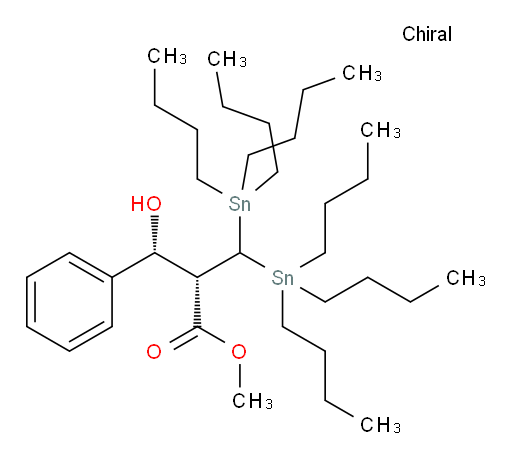 (2S,3R)-甲基 2-(双(三丁基锡基)甲基)-3-羟基-3-苯基丙酸酯