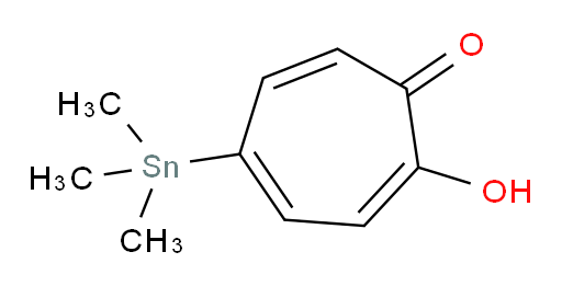 2-羟基-5-(三甲基锡基)环庚-2,4,6-三烯酮