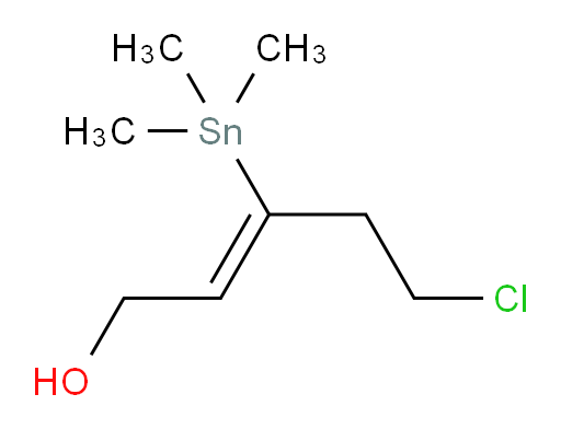 (Z)-5-氯-3-(三甲基锡基)戊-2-烯-1-醇