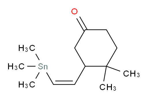 (Z)-4,4-二甲基-3-(2-(三甲基锡基)乙烯基)环己酮