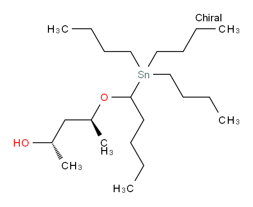 (2S,4S)-4-((1-(tributylstannyl)pentyl)oxy)pentan-2-ol