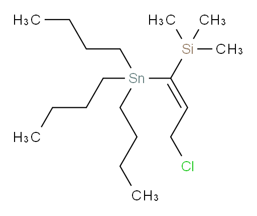 (Z)-(3-chloro-1-(tributylstannyl)prop-1-en-1-yl)trimethylsilane