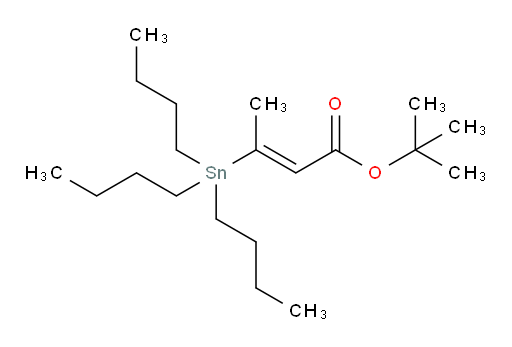 (E)-tert-butyl 3-(tributylstannyl)but-2-enoate