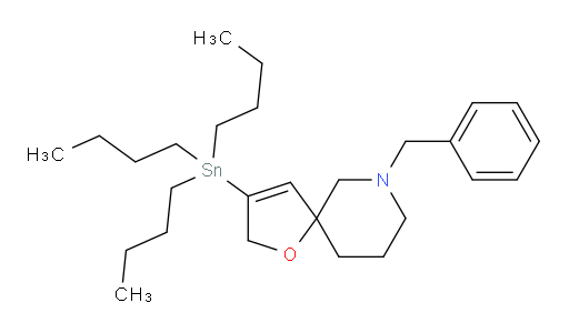 7-苄基-3-(三丁基锡基)-1-氧杂-7-氮杂螺[4.5]癸-3-烯