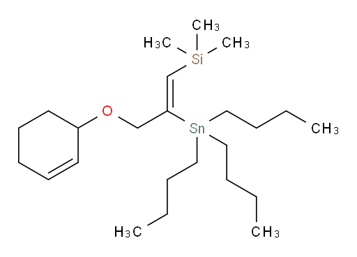 (Z)-(3-(cyclohex-2-en-1-yloxy)-2-(tributylstannyl)prop-1-en-1-yl)trimethylsilane