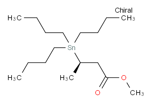 (R)-methyl 3-(tributylstannyl)butanoate