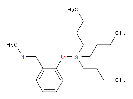 (E)-N-(2-((tributylstannyl)oxy)benzylidene)methanamine