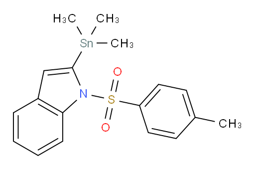1-对甲苯磺酰基-2-(三甲基锡基)-1H-吲哚