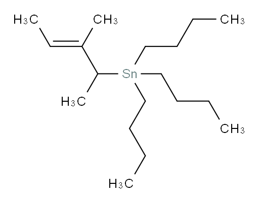(E)-tributyl(3-methylpent-3-en-2-yl)stannane