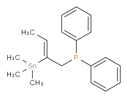 (Z)-diphenyl(2-(trimethylstannyl)but-2-en-1-yl)phosphine