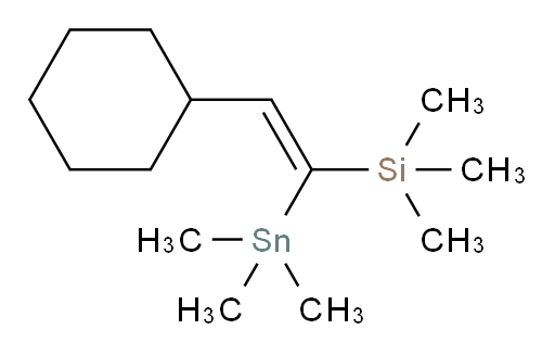 (Z)-(2-cyclohexyl-1-(trimethylstannyl)vinyl)trimethylsilane