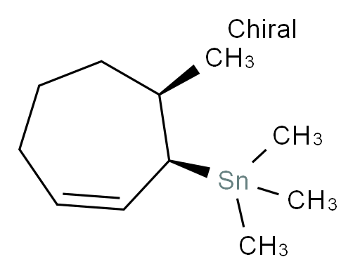 trimethyl((1R,7R)-7-methylcyclohept-2-en-1-yl)stannane