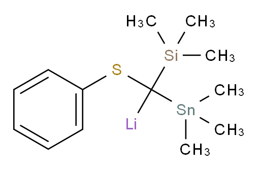 ((phenylthio)(trimethylsilyl)(trimethylstannyl)methyl)lithium