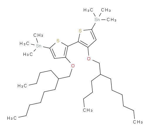 (3,3'-bis((2-butyloctyl)oxy)-[2,2'-bithiophene]-5,5'-diyl)bis(trimethylstannane)
