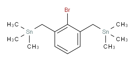 ((2-bromo-1,3-phenylene)bis(methylene))bis(trimethylstannane)