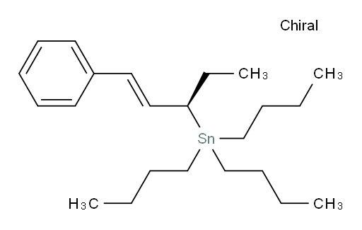 (R,E)-三丁基(1-苯基戊-1-烯-3-基)锡烷