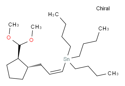三丁基((Z)-3-((1S,2R)-2-(二甲氧基甲基)环戊基)丙烯-1-基)锡烷