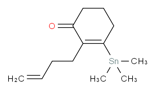 2-(but-3-en-1-yl)-3-(trimethylstannyl)cyclohex-2-enone