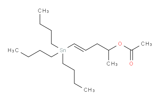 (E)-5-(三丁基锡基)戊-4-烯-2-基 乙酸酯